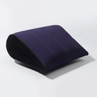Подушка надувная «Капля», 42 × 35 см, цвет синий - фото 797272092