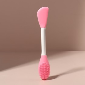 Brush d / masks silicone 2-stor with brush d / wash 16.5*2.7 cm rose package QF