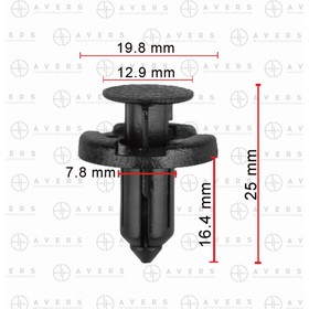 Крепеж Nissan 11296AG000 4872809