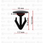 Фиксатор Hyundai / KIA 86434-C9000 4872991 - фото 97007