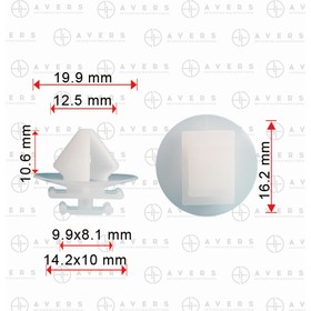 Клипса Peugeot / Citroen 856540 4872501