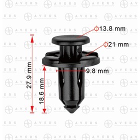 Клипса Subaru 909140007 4872514