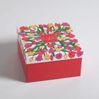 Набор подарочных коробок 3 в 1 «8 Марта», 18 × 18 × 10‒22 × 22 × 12 см 5294094
