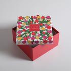 Набор подарочных коробок 3 в 1 «8 Марта», 18 × 18 × 10‒22 × 22 × 12 см 5294094