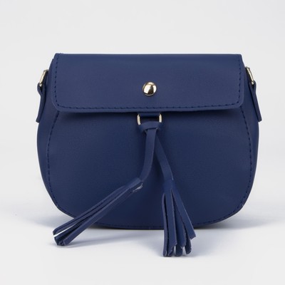 Bag of Lali's wives, 18*6*15, otd on the flap, n / a pocket, belt length, blue