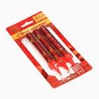 Набор тортовых свечей "Праздничные фонтаны.С Новым Годом!", 12,5 см, 3 шт 4717222