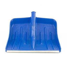 Ковш лопаты пластиковый, 420 × 425 мм, с планкой, синий, «Сибртех»