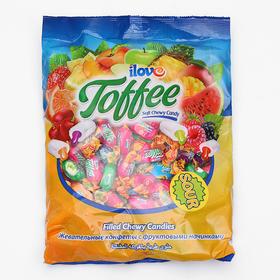 Жевательные конфеты I love toffee sour с фруктовыми начинками, 1кг 5428081