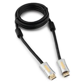 Кабель видео Cablexpert Platinum CC-P-HDMI01, HDMI(m)-HDMI(m), вер 2.0, 1.8 м, черный 5461815