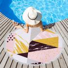 Полотенце пляжное Этель «Геометрия», d 150см - фото 797287470