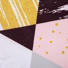 Полотенце пляжное Этель «Геометрия», d 150см - фото 797287472