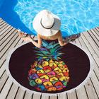 Полотенце пляжное Этель «Райский ананас», d 150см - фото 797287561