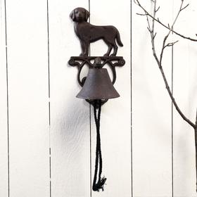 Bell souvenir metal " Dog " 24x10x13, 5 cm
