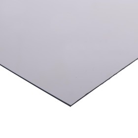 Лист ПЭТ-А, толщина 1 мм, 1.25 × 2.05 м, прозрачный