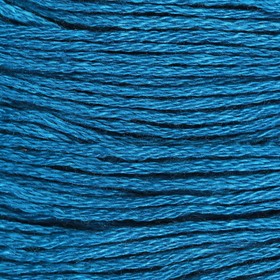 Нитки мулине, 8 ± 1 м, цвет морской синий, №3765