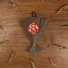 Amulet on a pendant with a broom made of flax March 8, mix Amulet on a pendant with a broom made of flax March 8, mix