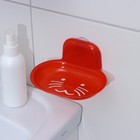 Soap dish suction Cup "Cat", MIX color