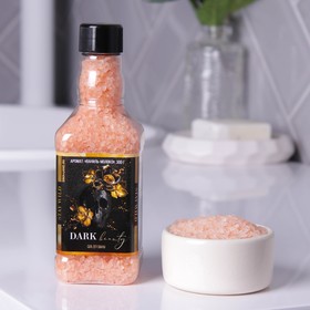 Соль для ванны во флаконе виски Dark Beauty 300 г, аромат ваниль и молоко