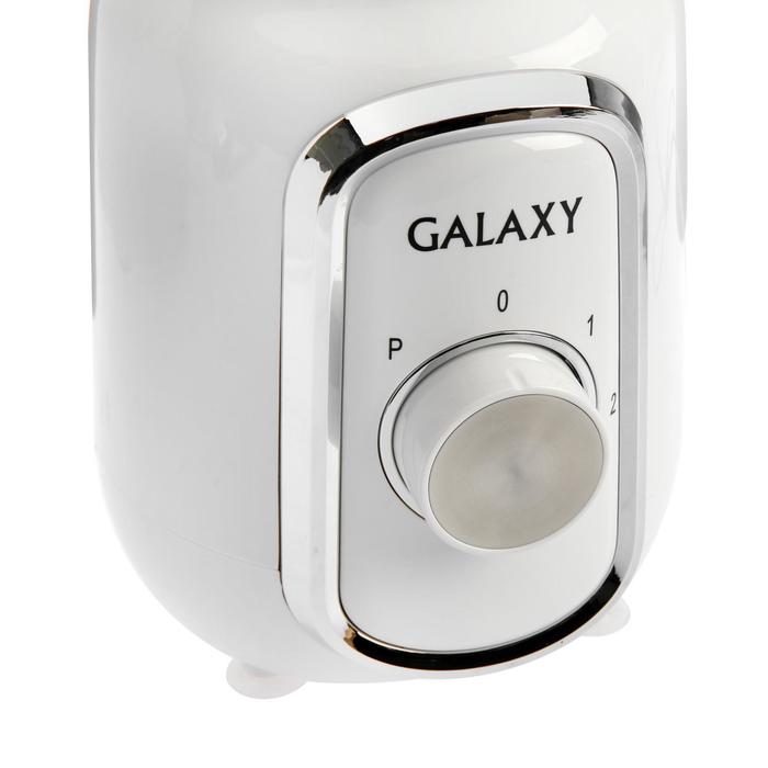 Блендер Galaxy GL 2158, стационарный, 550 Вт, 1.5 л, кофемолка, белый - фото 47363