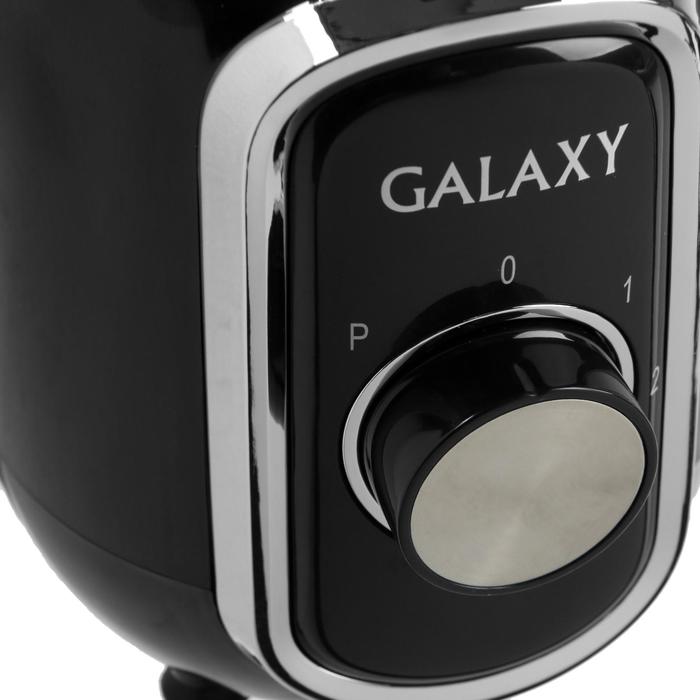 Блендер Galaxy GL 2158, 550 Вт, стационарный, чаша 1.5 л, кофемолка, чёрный - фото 47371