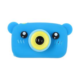 Детский цифровой фотоаппарат KIDS Fun Camera Bear "Мишка", модель 1252682, синий 5402504