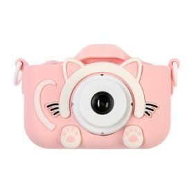 Детский цифровой фотоаппарат Cartoon Digital Camera Kitty "Котик", модель 2219188, розовый 5402507