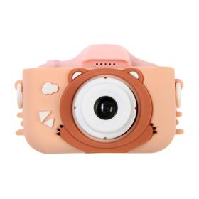 Детский цифровой фотоаппарат Cartoon Digital Camera Bear "Мишка", модель 1421951, розовый 5402512