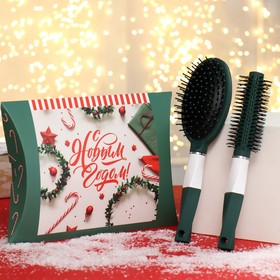 Набор «Новый год - Фея», 2 предмета: брашинг, массажная расчёска