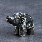 Сувенир "Слон"  черный оникс | Иконка | vlarni-land
