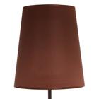 Торшер 10706601 1х15Вт Е27 коричневый/шоколад - фото 2792655