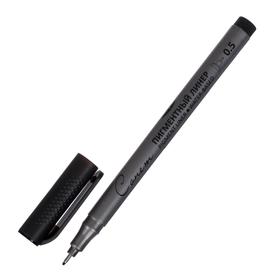 Ручка капиллярная для черчения ЗХК "Сонет" линер 0.5 мм, цвет чёрный