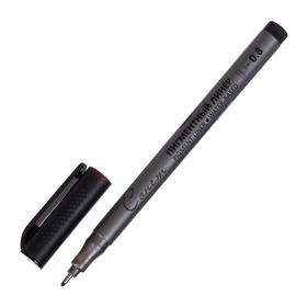 Ручка капиллярная для черчения ЗХК "Сонет" линер 0.8 мм чёрный 2341650
