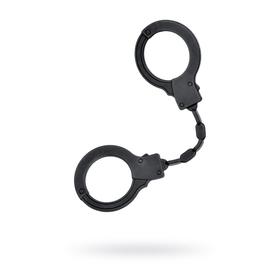 Силиконовые наручники Toyfa A-toys, силикон, цвет чёрный, 33 см