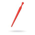 Toyfa black & Red urethral plug, silicone, red color, 8 cm Toyfa black & Red urethral plug, silicone, red color, 8 cm