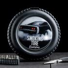 Набор инструментов в колесе "Smoking tire", 24 предмета - фото 6808581