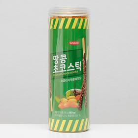 Печенье Sunyoung Peanut Choco Stick шоколадные с арахисом, 180 г 5460085