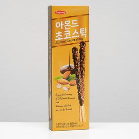 Печенье Sunyoung (Almond Choco Stick  шоколадные с  миндалем, 54 г 5460091