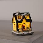 Ceramic light figure "winter House" 6 cm, 1 LED, AG13*2, T / WHITE Ceramic light figure "winter House" 6 cm, 1 LED, AG13*2, T / WHITE