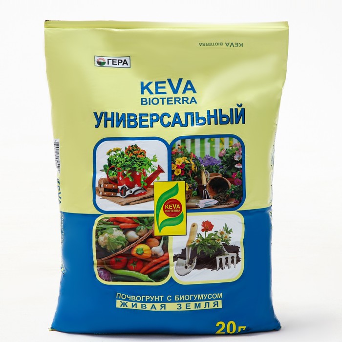 Почвогрунт KEVA BIOTERRA Универсальный, 20 л - РусЭкспресс