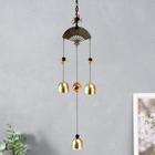 Wind music metal " Fan " 3 bells 27.5 cm Wind music metal " Fan " 3 bells 27.5 cm