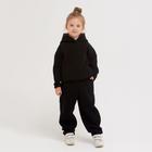 Брюки для девочки MINAKU: Basic Line KIDS, цвет чёрный, рост 122 - фото 797315391