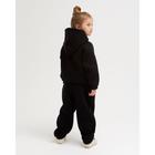 Брюки для девочки MINAKU: Basic Line KIDS, цвет чёрный, рост 122 - фото 797315393