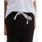 Брюки для девочки MINAKU: Basic Line KIDS, цвет чёрный, рост 122 - фото 797315398