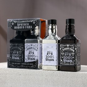 Набор «Крутого Нового Года»: гель для душа Виски и шампунь Виски с ароматом мужского парфюма 250 мл