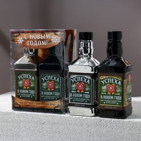 Набор «Успеха!»: гель для душа Виски и шампунь Виски с ароматом мужского парфюма 250 мл
