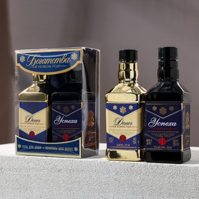 Набор «Богатства»: гель для душа Виски и шампунь Виски с ароматом мужского парфюма 250 мл