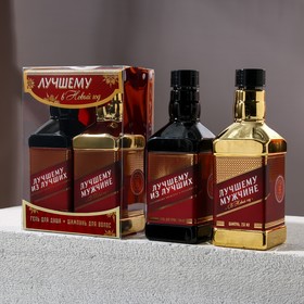 Набор «Лучшему в Новый Год»: гель для душа Виски и шампунь Виски с ароматом мужского парфюма 250 мл