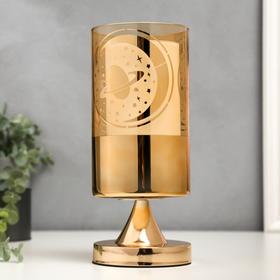 Aroma lamp touch 16188/1 G4 20W gold 12h12h28 cm.