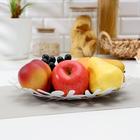 Блюдо для фруктов «Приборы» 29×29×4 см, цвет белый - фото 797320545