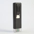 Electronic lighter, spiral, 8. 5x2.4. see, mix